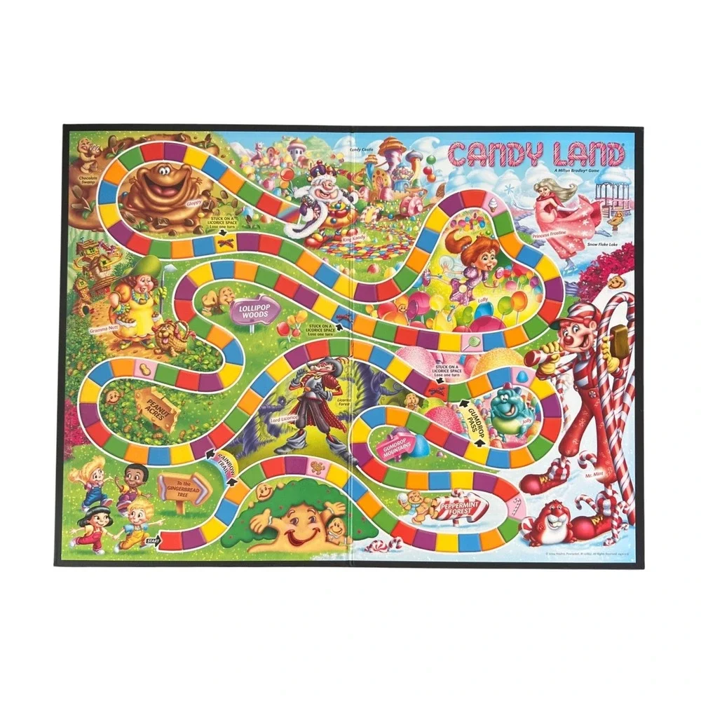 Candy Land Board Game 2004 Milton Bradley Hasbro My First Games Complete